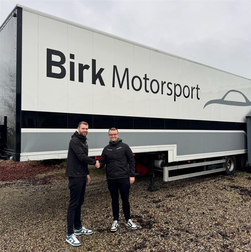 Nicolai Nygaard Pedersen og Mads Birk skal også i 2025 samarbejde.
(Foto: Birk Motorsport)